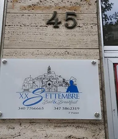 Xx Settembre - And Relax Bed and breakfast Matera